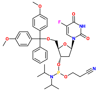 (图片) MC082604 5'-DMT-5-F-2'-dU phosphoramidite